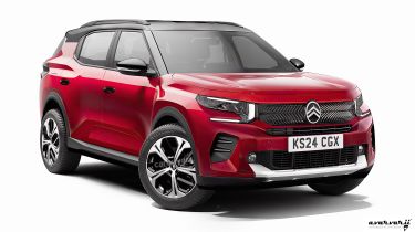 Citroen C3 Aircross CB render - front quarter