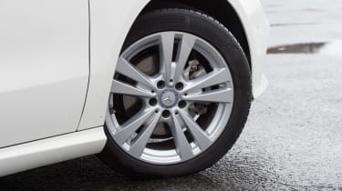 Entry-level models come with 16-inch wheels, but alloys up to 19-inches in diameter are available