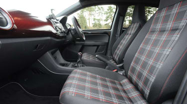 Volkswagen up! GTI hatchback passenger seat
