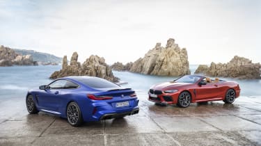 BMW M8 Competition coupe and convertible - static