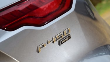 Jaguar F-Type coupe P450 badge