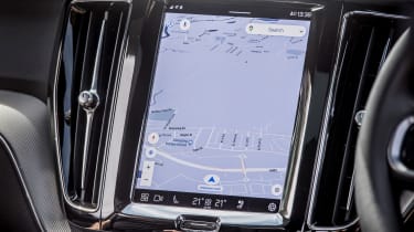 Volvo XC60 Recharge hybrid touchscreen