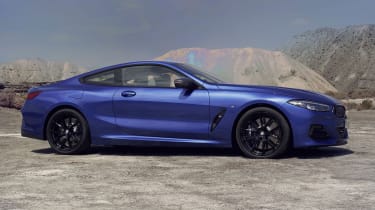 2022 BMW 8 Series side view