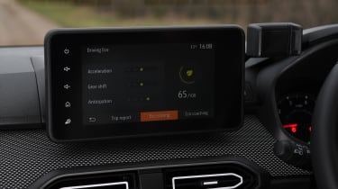Dacia Sandero hatchback touchscreen