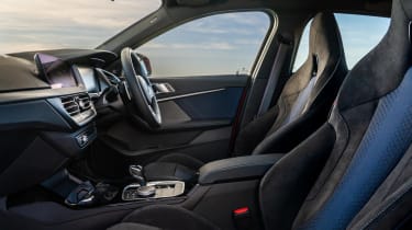 BMW M135i xDrive - interior front seats
