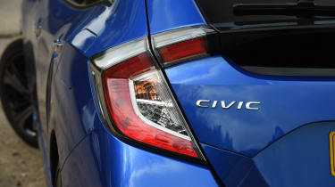 Honda Civic hatchback rear lights