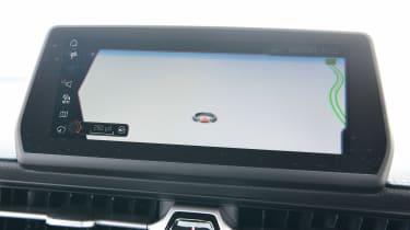 Toyota Supra infotainment touchscreen