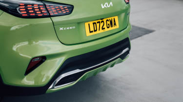 Kia XCeed hatchback rear bumper