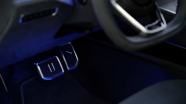 Volkswagen ID.2all concept show car pedals