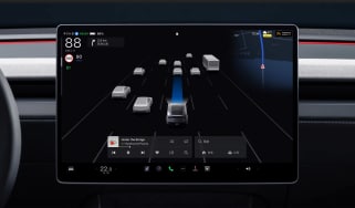 Tesla Autopilot screen