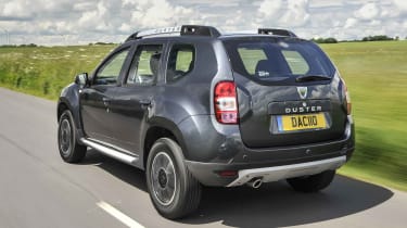You can get four-wheel drive for about £2,000 extra, and with this the Duster is an adept off-road vehicle