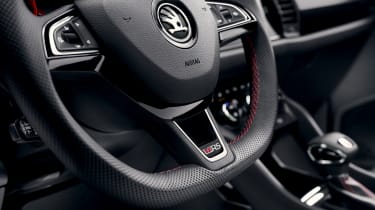 2018 Skoda Kodiaq vRS steering wheel