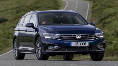 Volkswagen Passat Estate driving - front