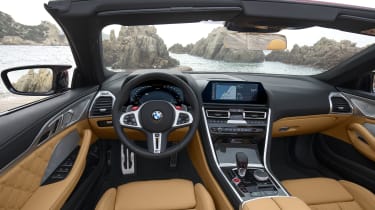 BMW M8 Competition convertible - interior 