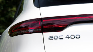 Mercedes EQC SUV rear lights