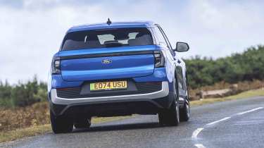 Ford Explorer Carbuyer UK rear driving