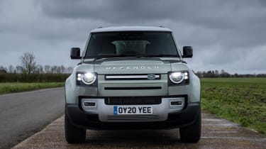 Land Rover Defender SUV front static