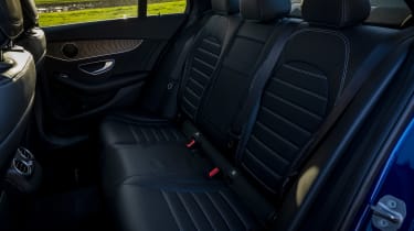 Mercedes C-Class saloon rear seats