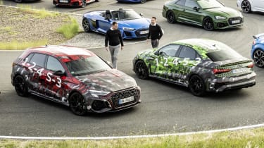 2021 Audi RS3 saloon and hatchback 