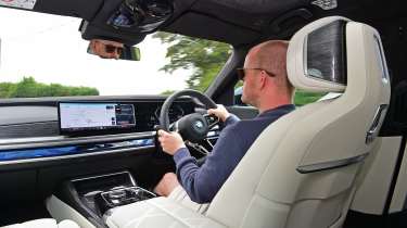 BMW i7 driving impressions