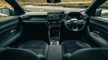 Dacia Duster UK interior