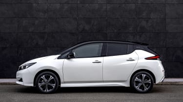 2021 Nissan Leaf10 - 10th Anniversary special edition - side view static 