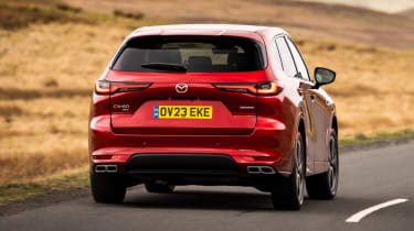 Mazda CX-60 rear driving