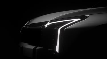 Kia Sportage teaser headlight