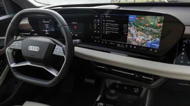 Audi Q6 e-tron infotainment