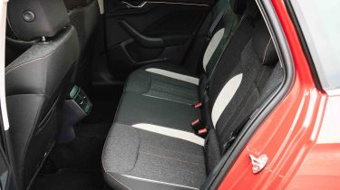 Skoda Scala UK rear seats