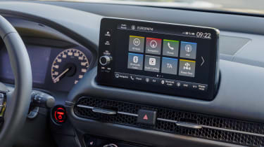 Honda ZR-V SUV infotainment
