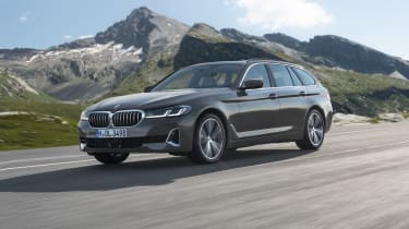 New 2020 BMW 5 Series Touring - front 3/4 static