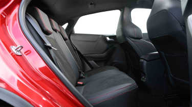 Ford Puma ST facelift rear seats