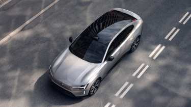 Volvo ES90 top down view