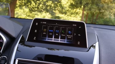 A seven-inch touchscreen is standard on the Eclipse Cross, though sat nav won&#039;t appear on all trim levels