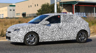 2019 Vauxhall Corsa Prototype prototype spy shot 
