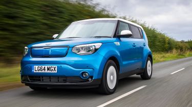 The Kia Soul EV offers five-seat practicality and rock-bottom running costs