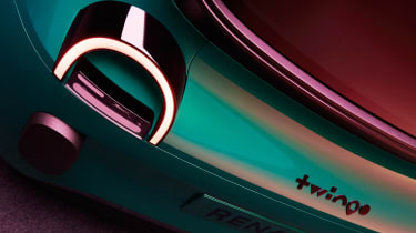 New Renault Twingo taillight detail view
