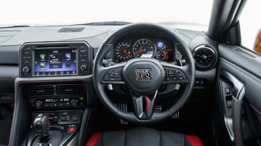 Nissan GT-R coupe interior