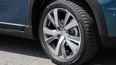 Low-profile tyres hint at tarmac being the 2008&#039;s natural domain