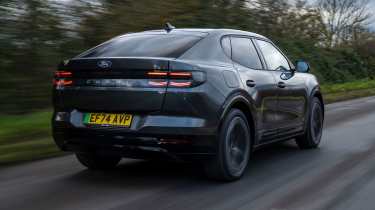 Ford Capri UK rear quarter driving