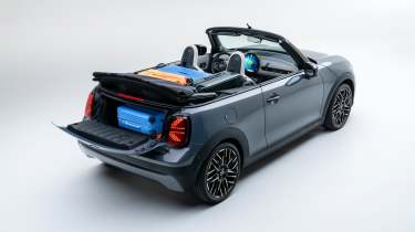 MINI Cooper Convertible boot open