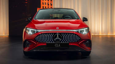 Mercedes CLA EV front