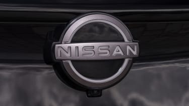 2022 Nissan Ariya - badge