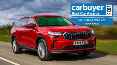 Carbuyer Best Large Family Car Award – Skoda Kodiaq