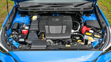 New Subaru Crosstrek engine bay