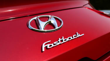 Hyundai i30 Fastback N Line boot badge