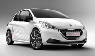 peugeot 208 hybrid fe concept 2013 front