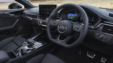 Audi RS5 Sportback steering wheel