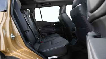 Toyota Land Cruiser rear seats